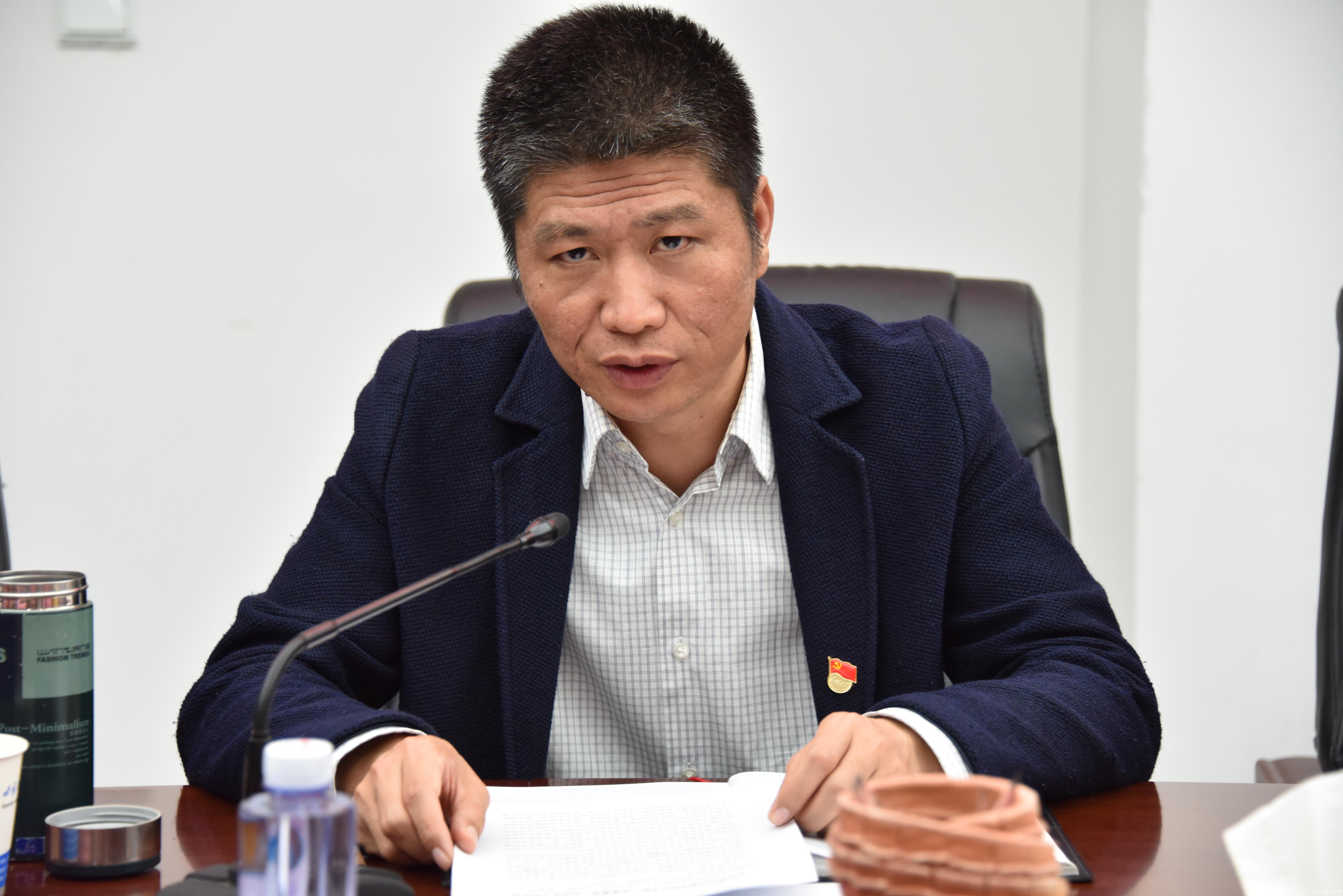 中国电信天水分公司党委书记董晓波讲话
